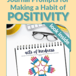 Sample page from The Power of Positivity gratitude journal