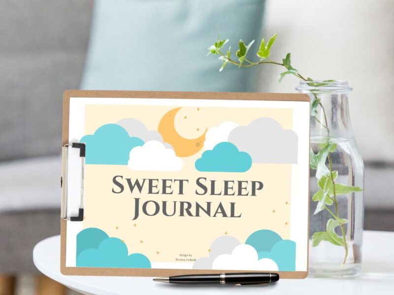 Sweet Sleep Journal cover